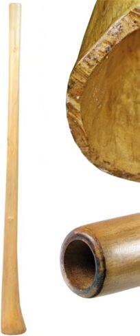 Didgeridoo Teak Natural (39 بوصة) in Saudi Arabia