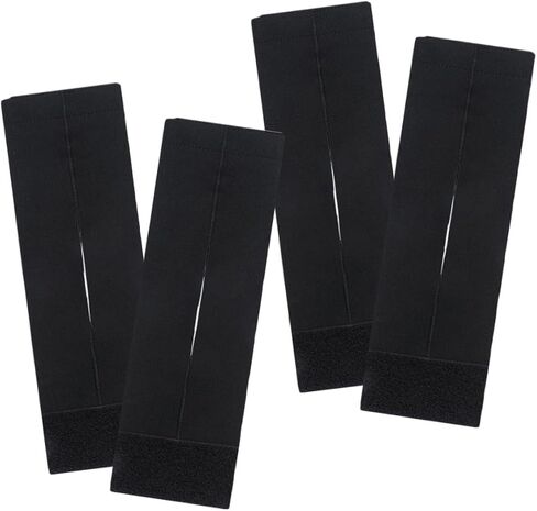popetpop 4pcs قفازات البيسبول لفات عالية مرنة قفازات قفازات التثبيت حزام بوليستر للحفاظ على شكل الجيب للكرة اللينة والبيسبول لاعبي البيسبول in Saudi Arabia