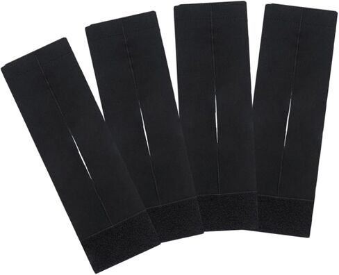 4pcs قفازات البيسبول المرنة لفات قفازات مرونة عالية البوليستر الدعم الفرقة للبيسبول اللينة آمنة التثبيت تعديلات سهلة لوازم البيسبول الأساسية in Saudi Arabia