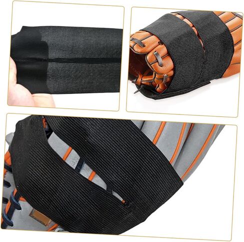 4pcs قفازات البيسبول المرنة لفات قفازات مرونة عالية البوليستر الدعم الفرقة للبيسبول اللينة آمنة التثبيت تعديلات سهلة لوازم البيسبول الأساسية in Saudi Arabia