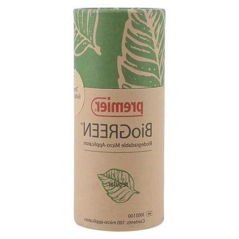 Premier Dental 3005100 BioGreen Micro-Applicators منتظمة قابلة للتحلل 100/PK in Saudi Arabia
