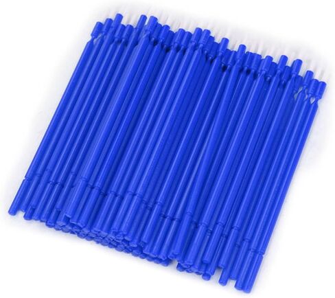 100 PCS 4 ألوان يمكن التخلص منها متاح عصي فرشاة القابلة للفرشاة القابلة للانحناء للعناية الشخصية (الأزرق ،) in Kuwait