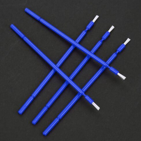 100 PCS 4 ألوان يمكن التخلص منها متاح عصي فرشاة القابلة للفرشاة القابلة للانحناء للعناية الشخصية (الأزرق ،) in Kuwait