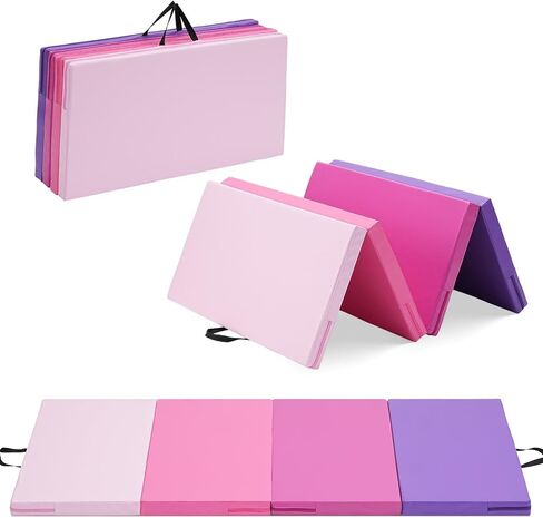 حصيرة الجمباز ، 3ftx6ft / 4ftx8ft 2 "سميكة قابلة للطي. in Kuwait