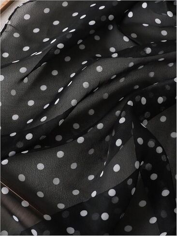 WDIRARA Women's Leopard Print Chiffon Mesh Scarves Long Shawl Cheetah Wrap Scarfs in Saudi Arabia
