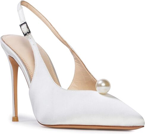 Women‘s Pumps Stiletto Heels Slingback Sexy Heels 4 Inch in Saudi Arabia
