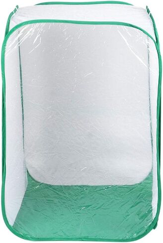 Estink Foldable Cage Collapsible Cage Portable Mesh with Wide Zipper Opening for Easy Feeding 60x60x90cm in Saudi Arabia