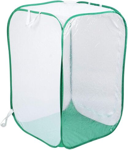 Estink Foldable Cage Collapsible Cage Portable Mesh with Wide Zipper Opening for Easy Feeding 60x60x90cm in Saudi Arabia