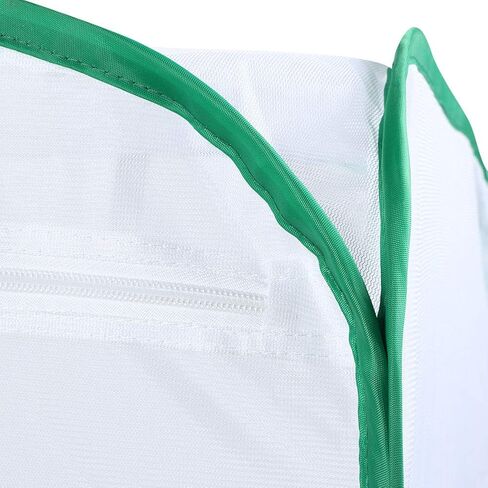 Estink Foldable Cage Collapsible Cage Portable Mesh with Wide Zipper Opening for Easy Feeding 60x60x90cm in Saudi Arabia