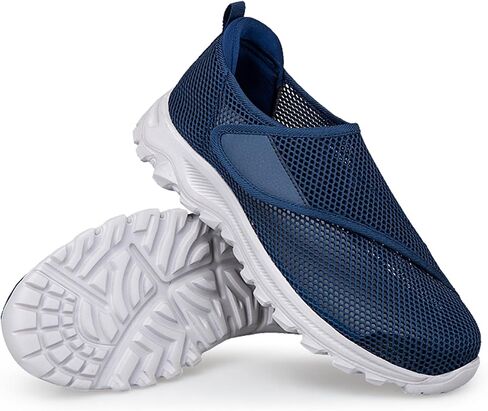Men and Women Diabetic Shoes Extra Wide Width, Lightweight MeshAdiustable Closure, ComfortableRecovery Shoes for Seniors and Post-Op Use in Saudi Arabia