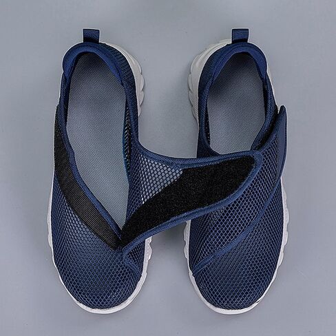 Men and Women Diabetic Shoes Extra Wide Width, Lightweight MeshAdiustable Closure, ComfortableRecovery Shoes for Seniors and Post-Op Use in Saudi Arabia