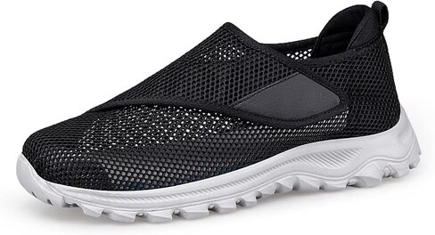 Men and Women Diabetic Shoes Extra Wide Width, Lightweight MeshAdiustable Closure, ComfortableRecovery Shoes for Seniors and Post-Op Use in Saudi Arabia