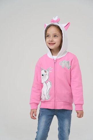 Disney Minnie Mouse Girls Sequin Zip Up Hoodie for Toddlers in Kuwait