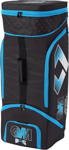 Gunn & Moore GM Cricket Duffel/Wheelie Bag | أحجام مختلفة المجلد 55 إلى 126 لتر | صعبة 600 منكر البوليستر in Saudi Arabia