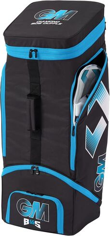 Gunn & Moore GM Cricket Duffel/Wheelie Bag | أحجام مختلفة المجلد 55 إلى 126 لتر | صعبة 600 منكر البوليستر in Saudi Arabia