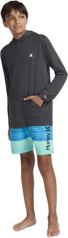 Hurley Boys's Long Sleeved Upf 50+ Rash Guard Swim Shirt in Saudi Arabia