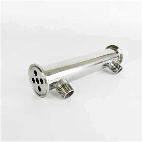 1.5 "(38mm) OD50.5 Dephlegmator مع خيط ذكر 1/2" ، 5 أنابيب داخل المعرف 8 مم ، Lenght 200mm ، الجزر ، المكثف in Saudi Arabia