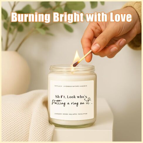 Retirement Gift Candle for Woman & Men - Lavender Scented Soy Wax Gifts for Coworkers,Teachers, Friends, Retired Party Decorations Gift in Saudi Arabia