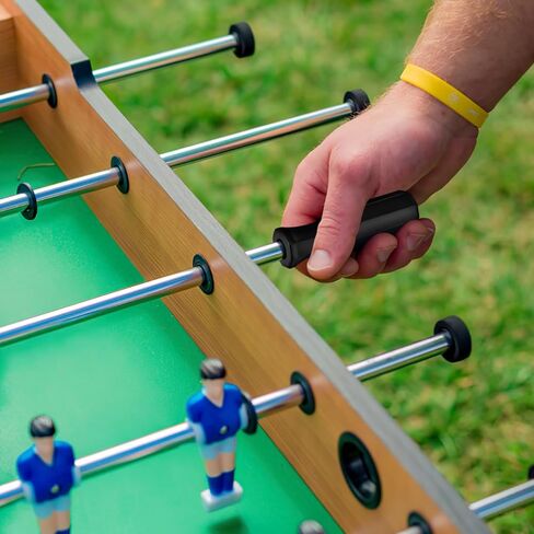 4pcs foosball مقبض مقبض كرة القدم مقبض كرة القدم جدول كرة القدم البديل لجداول كرة القدم الأسود القياسي in Kuwait