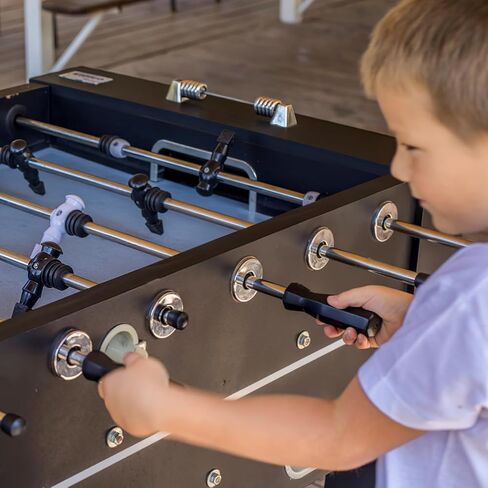 4pcs foosball مقبض مقبض كرة القدم مقبض كرة القدم جدول كرة القدم البديل لجداول كرة القدم الأسود القياسي in Kuwait