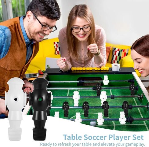 26 PCS Foosball Men ، Resin Foosball Presace ، Plage Table Soccer Player for Tournament Foosball in Kuwait