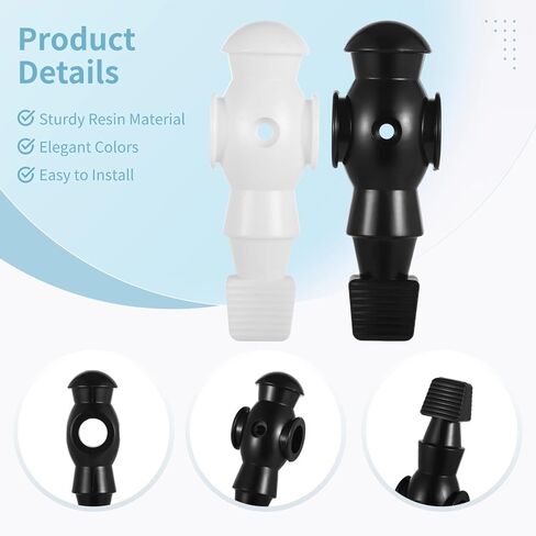 26 PCS Foosball Men ، Resin Foosball Presace ، Plage Table Soccer Player for Tournament Foosball in Kuwait