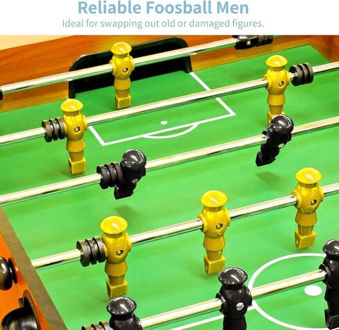26 PCS Foosball Men ، Resin Foosball Presace ، Plage Table Soccer Player for Tournament Foosball in Kuwait