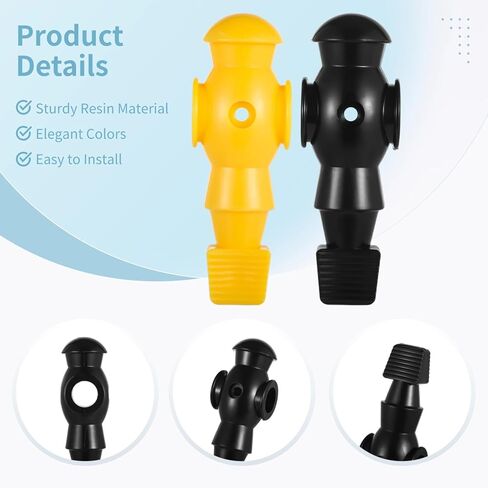 26 PCS Foosball Men ، Resin Foosball Presace ، Plage Table Soccer Player for Tournament Foosball in Kuwait