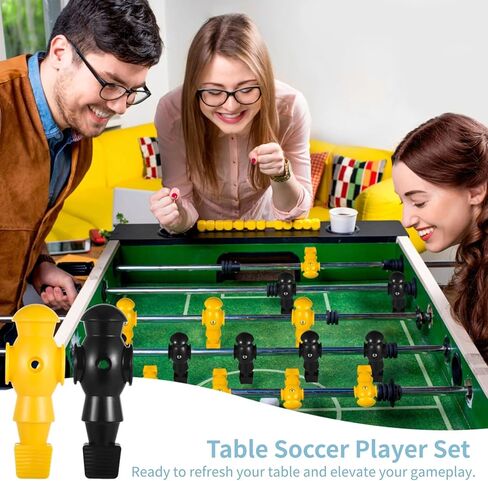26 PCS Foosball Men ، Resin Foosball Presace ، Plage Table Soccer Player for Tournament Foosball in Kuwait