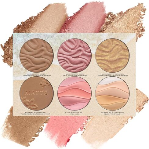 Physicians Formula Butter Dream Team Palette Makeup Gift Set, Bronzer, Blush, Face Powder, Dermatologist Approved in Kuwait