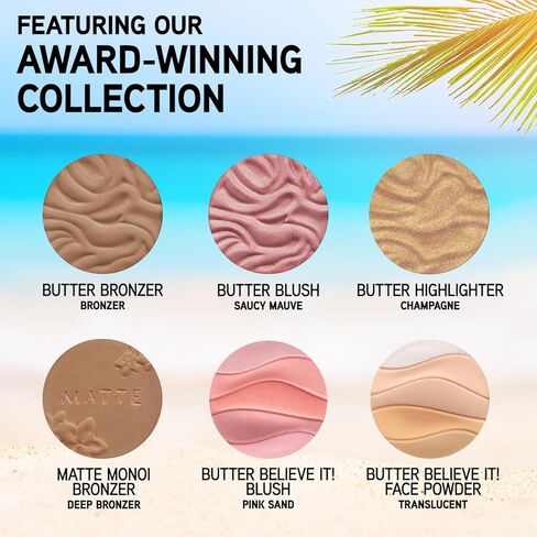 Physicians Formula Butter Dream Team Palette Makeup Gift Set, Bronzer, Blush, Face Powder, Dermatologist Approved in Kuwait