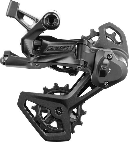 Microshift Advent X V2 الخلفي derailleur - 10 سرعات ، قفص متوسطة ، القابض ، Advent X و Sword متوافق ، Black ، Ver. 2 in Kuwait