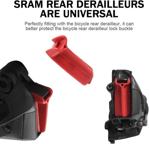 لمجموعة حامي بطارية SRAM ETAP AXS (حزمة) | غطاء Derailleur الأمامي/الخلفي | مقاوم للماء ومقاوم للصدمات | متوافق مع سلسلة Red/Force/Eagle in Kuwait