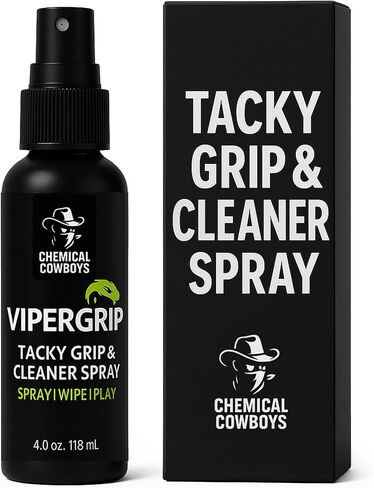 Vipergrip - رذاذ القبضة والمنظف - 2 -في -1 ، مرمم المقبض الرياضي للجولف ، والبيسبول ، وكرة القدم ، وكرة السلة ، والتنس ، و Pickleball - يزيل النفط والأوساخ - يعزز القبضة والتحكم - (4 أوقية / 125 مل) in Saudi Arabia