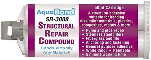 Aquabond SR-3000 50ML مركب إصلاح هيكلي in Kuwait