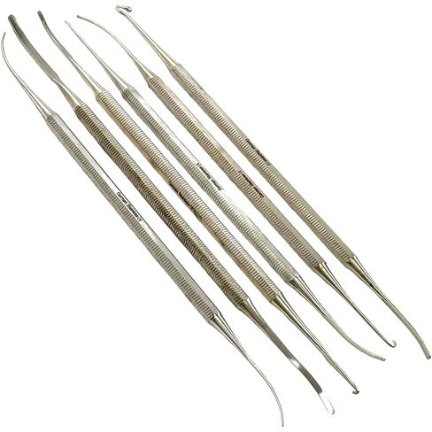 6 Piece Set Varady Skin Hook - German Stainless Steel | Precise Retraction for Procedures in Kuwait