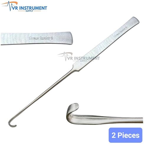 Spay Snook Hook 8" Veterinary Surgical Instruments Stainless Steel 2 Pieces in Kuwait
