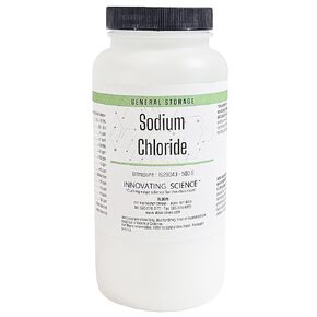 Innovating Science Ultrapure Sodium Chloride, 500g | High-Purity Crystalline Powder for Laboratory & Biochemical Applications | 99.0-101.5% Purity | RNase & DNase Free in Saudi Arabia