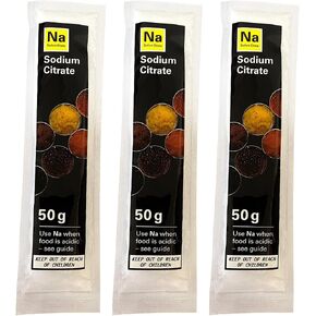 Sodium Citrate for The Spherificator – Food-Grade Additive for Spherification and Molecular Gastronomy (50g, 3-Pack) in Saudi Arabia