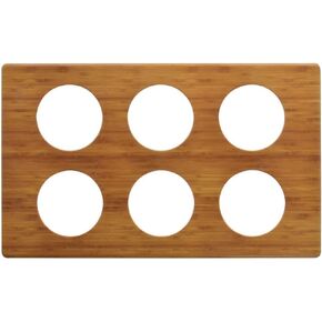 البلاط البارد Hubert مع Bain Marie Cut Vits Bamboo Melamine - 21 "L X 12 3/4" W in Kuwait