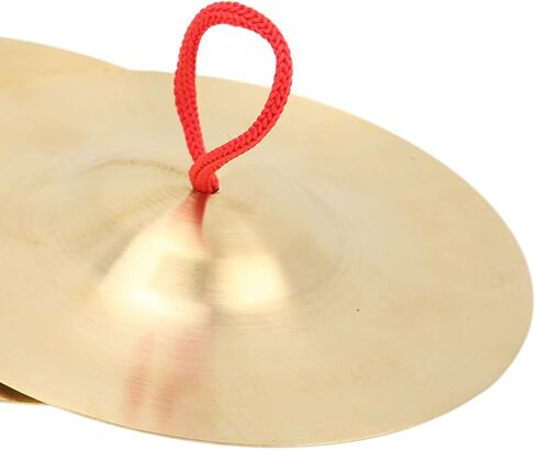 1 Pair Hand Cymbals, 14.7cm / 5.79in Mini Hand Cymbals Crash Cymbal Belly Dancing Finger Dance Musical Instrument for Dancer Party in Kuwait