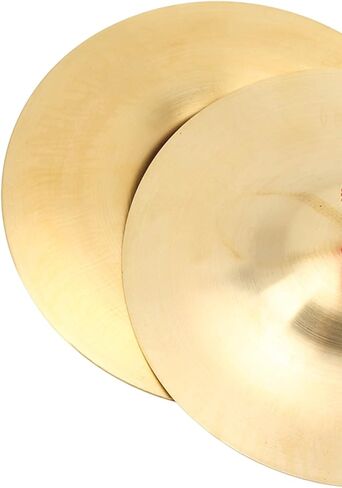 1 Pair Hand Cymbals, 14.7cm / 5.79in Mini Hand Cymbals Crash Cymbal Belly Dancing Finger Dance Musical Instrument for Dancer Party in Kuwait