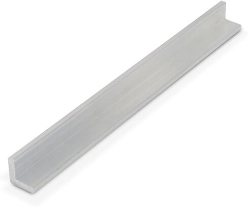 Outwater Plastics Alu269-18-M Mill Finish 1/2''X1/2'' X1/8'' Aluminum Angle Moulding 36 Inch Lengths (Pack of 4) in Saudi Arabia