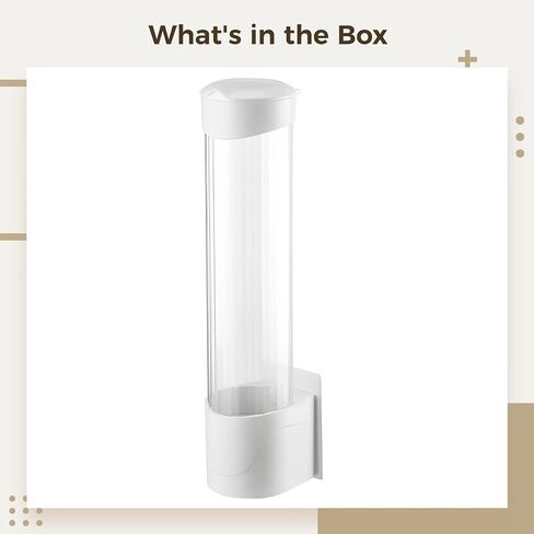 Paper Cup Dispenser for Wall Mounting, Pull-Type Holder for 3-6.5 Oz Cups, Ideal for Home, Office, and Medical Use in Saudi Arabia