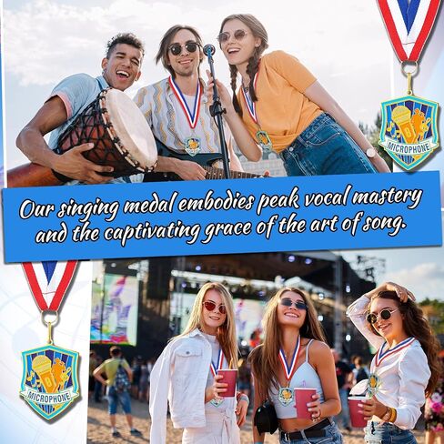 12 PCS Metal Medals Bulk 2.4 Inch Funny Winner Awards with Beck Ribbons Gownofts for Comple Party Sports Partys Party Party in Kuwait