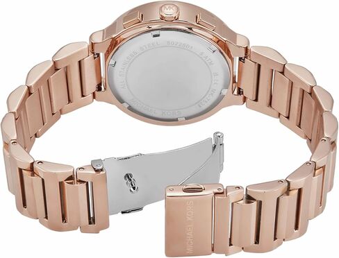 Michael Kors Gramercy Women's Watch ، سوار كرونوغراف الفولاذ المقاوم للصدأ ساعة للنساء in Kuwait