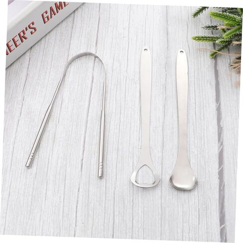 اضبط 3pcs مكشطة فرشاة الفولاذ المقاوم للصدأ قتال الفولاذ المقاوم للصدأ بشكل سيء التنظيف اللطيف للبالغين أطفال in Saudi Arabia