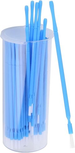 Disposable Applicator Brush, 100PCS Micro Applicators, Touch up Paint Brushes for Hair Clinic Home Personal Care Use in Saudi Arabia