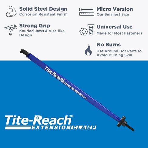 مشبك التمديد الصغير الأصلي Tite-Reach ، أنحف إصدار ، أداة mini-vise ، حامل Nut & Bolt ، مصنوع للمساحات الضيقة in Kuwait
