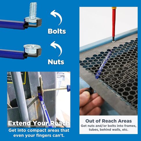 مشبك التمديد الصغير الأصلي Tite-Reach ، أنحف إصدار ، أداة mini-vise ، حامل Nut & Bolt ، مصنوع للمساحات الضيقة in Kuwait